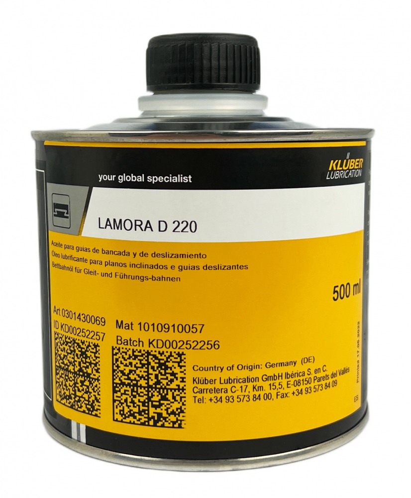 pics/Kluber/Copyright EIS/small tin/lamora-d-220-kluber-lubricating-oil-for-slideways-can-500ml-ol.jpg